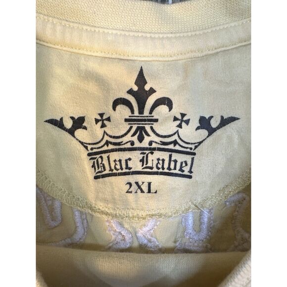 Blac Label Pure Breed Warriors Shirt 2XL Y2K Graphic Tee Studded Vintage - Picture 2 of 4